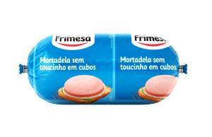 Quantas calorias em 3 fatias (40 g) Mortadela sem Toucinho em Cubos?