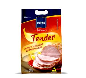 Quantas calorias em 3 fatias (40 g) Tender?