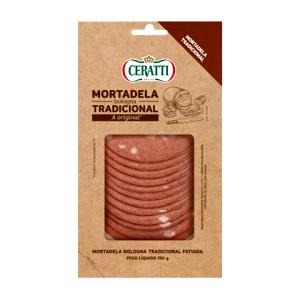 Quantas calorias em 3 fatias (50 g) Mortadela Bologna Tradicional?