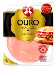 Quantas calorias em 3 fatias média (40 g) Mortadela Defumada?