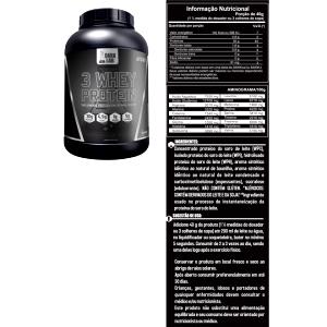 Quantas calorias em 3 medidas (30 g) Protein?