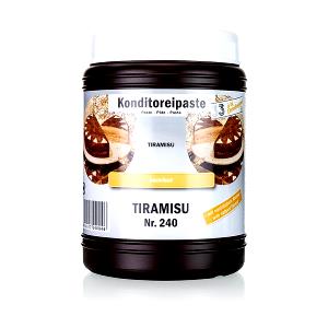 Quantas calorias em 3 quadrados (25 g) Tablete Gourmet Tiramisu?