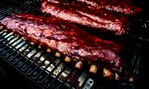 Quantas calorias em 3 ribs Baby Back Ribs?