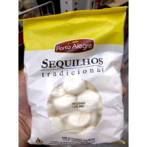 Quantas calorias em 3 unidades (15 g) Sequilhos?