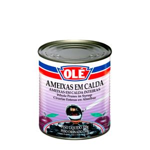 Quantas calorias em 3 unidades (20 g) Ameixa em Calda?