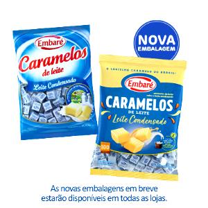 Quantas calorias em 3 unidades (20 g) Bala de Leite?