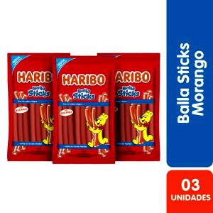 Quantas calorias em 3 unidades (20 g) Balla Sticks?