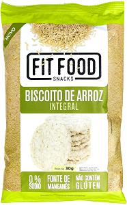 Quantas calorias em 3 unidades (30 g) Biscoito de Arroz?