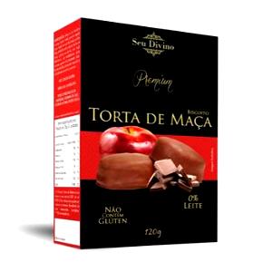 Quantas calorias em 3 unidades (30 g) Biscoito Torta de Maçã?