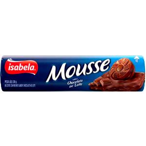 Quantas calorias em 3 unidades (30 g) Bolacha Mousse Chocolate?