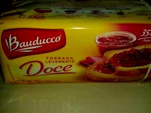 Quantas calorias em 3 unidades (30 g) Torrada Levemente Doce?