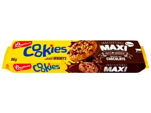 Quantas calorias em 3 unidades (36 g) Cookies Maxi?