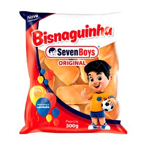 Quantas calorias em 3 unidades (50 g) Bisnaguinha?