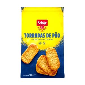 Quantas calorias em 3 uninades (30 g) Torradas de Pão?