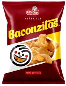 Quantas calorias em 3 xícaras (25 g) Baconzitos?