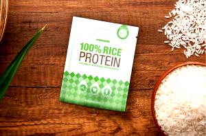 Quantas calorias em 30 g Rice Protein?