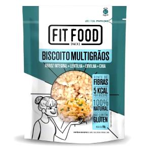 Quantas calorias em 4 biscoitos (30 g) Biscoito de Arroz Integral Multigrãos?