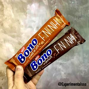 Quantas calorias em 4 biscoitos (30 g) Bono Fininho?