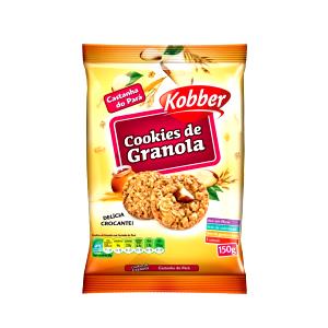 Quantas calorias em 4 biscoitos (30 g) Cookies de Granola Castanha do Pará?