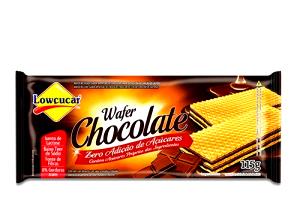 Quantas calorias em 4 biscoitos (30 g) Wafer Chocolate sem Lactose?
