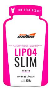 Quantas calorias em 4 cápsulas (4 g) Lipo 4 Slim?