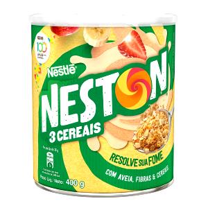 Quantas calorias em 4 colheres (30 g) Neston 3 Cereais?