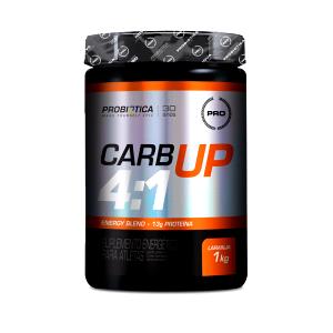 Quantas calorias em 4 medidas (75 g) Carb Up 4:1?