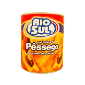 Quantas calorias em 4 metades e 2 colheres de sopa de calda (140 g) Pêssego em Calda Zero Açúcar?