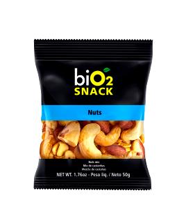 Quantas calorias em 4 quadradinhos (25 g) Amaro Mix de Nuts?