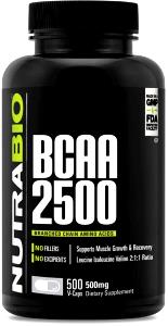 Quantas calorias em 4 tablets (5 g) BCAA 2500?