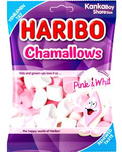 Quantas calorias em 4 unidades (20 g) Chamallows?