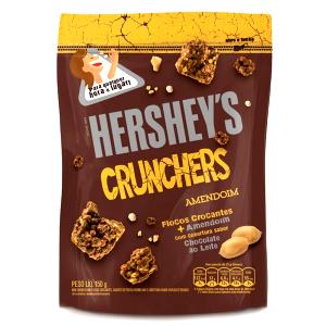 Quantas calorias em 4 unidades (20 g) Crunchers Amendoim?