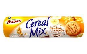 Quantas calorias em 4 unidades (30 g) Biscoito Cereal Mix Banana e Canela?