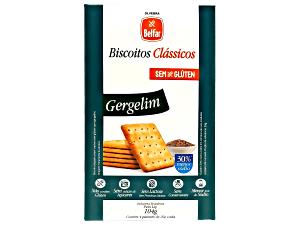 Quantas calorias em 4 unidades (30 g) Biscoito Salgado com Gergelim?