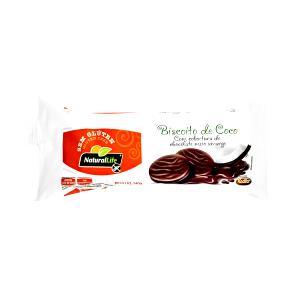 Quantas calorias em 4 unidades (30 g) Biscoitos Cobertos Sabor Chocolate Meio Amargo?