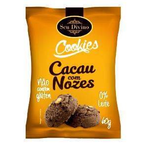 Quantas calorias em 4 unidades (30 g) Cookies Cacau com Nozes?