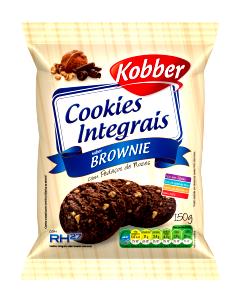 Quantas calorias em 4 unidades (30 g) Cookies Integrais Sabor Brownie?