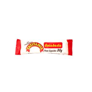 Quantas calorias em 4 unidades (30 g) Goiabada Cristalizada?