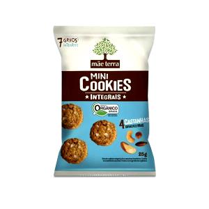 Quantas calorias em 4 unidades (30 g) Nookies Integrais?