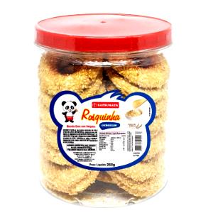 Quantas calorias em 4 unidades (30 g) Rosquinha com Gergelim?