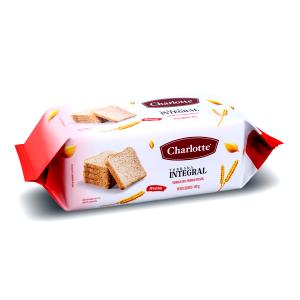 Quantas calorias em 4 unidades (30 g) Torrada Integral?