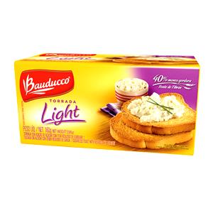 Quantas calorias em 4 unidades (30 g) Torrada Light?