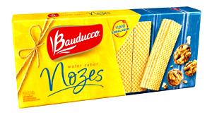 Quantas calorias em 4 unidades (30 g) Wafer Nozes?