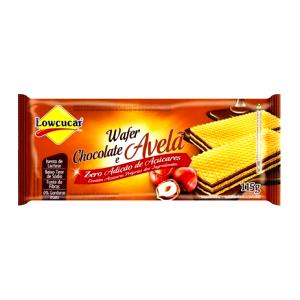 Quantas calorias em 4 unidades (30 g) Wafer Sabor Chocolate e Avelã?