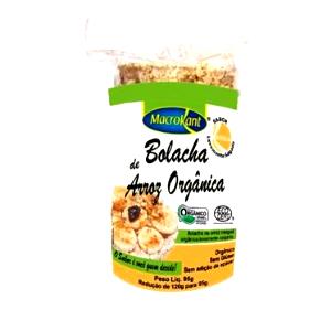 Quantas calorias em 4 unidades (36 g) Bolacha de Arroz Orgânica?