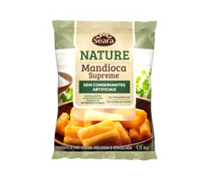 Quantas calorias em 4 unidades (85 g) Mandioca Supreme?