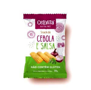 Quantas calorias em 40 unidades (30 g) Petisk Cebola e Salsa?