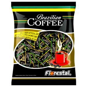 Quantas calorias em 5 1/2 balas (20 g) Brazilian Coffee?