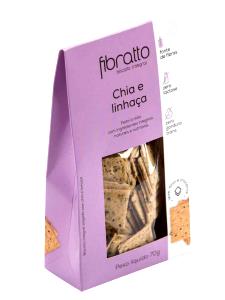 Quantas calorias em 5 biscoitos (15 g) Biscoito Integral Fibratto Chia e Linhaça?