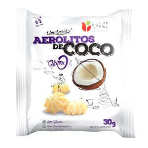 Quantas calorias em 5 biscoitos (30 g) Biscoito Sabor Coco?